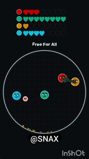 bouncing ball duel----Rad vs Green vs Yellow vs Blue