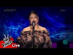 Μαρία Βαρδάκη - «Αυτή η Νύχτα Μένει» | Ημιτελικός | The Voice of Greece | 11η Σεζόν