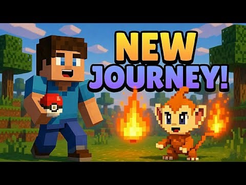 I Started My Pokemon Journey in Minecraft!