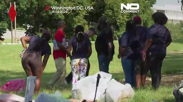 Homeless camps cleared in controversial policing push in Washington