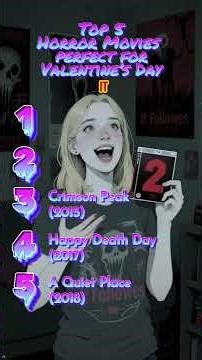 Top 5 Horror Movies perfect for Valentine’s Day ❤️‍🔥 #horrormovies #valentinesday #top5