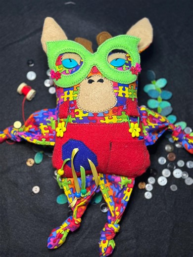 Fidget Buddy Giraffe Sensory Plushie SEWING PATTERN - PDF Download - Etsy