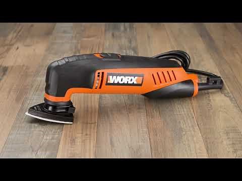 WORX 8-Piece Corded 2.5-Amp Variable Speed Oscillating Multi-Tool Kit