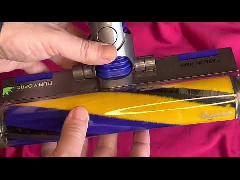 Up Close Look - Dyson V15 Detect Extra Fluffy Optic Illuminated Laser Cleaner Head