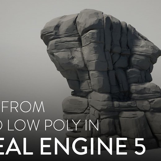 Baking From High to Low Poly in Unreal Engine 5 | Community tutorial
