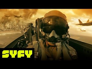 EXCLUSIVE CLIP from The Tomorrow War | Chris Pratt Evades Aliens│SYFY