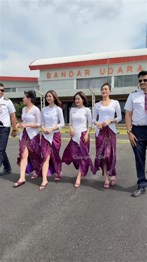 Pramugari batik air kembali ke pesawat