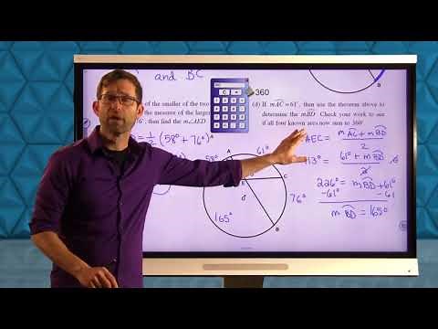 Common Core Geometry.Unit #9.Lesson #4.Intersecting Chords