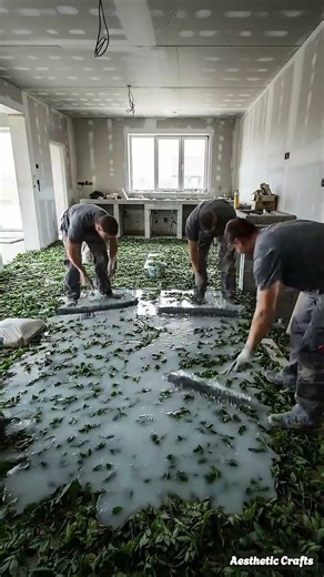 1000+ Leaves Under This Floor 😱 Wait for It