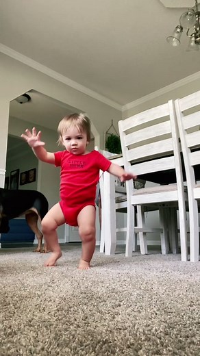 Baby's First Steps Milestone Celebration