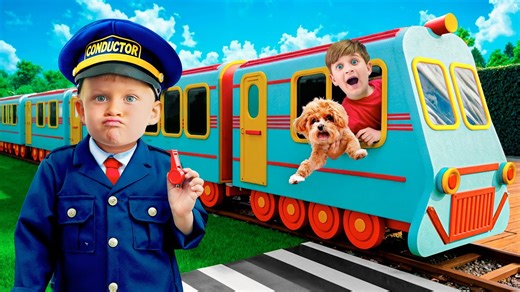 68K views · 1K reactions | The kids are going on a fun train journey! To make the trip a success, they need to learn the most important train safety rules! What adventures await them? #funforkids #kidsshow #KidsAdventures #kidsadventures #kids #FunForKids #kindness | Kids Roma Show | Facebook