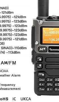 Quansheng UV-K6/K58, how to aviation frequency band reception ?