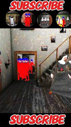 Spong Granny, Ladybug & Evil Nun 😱 | Which Room Are They In?"