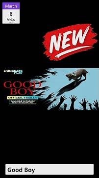 Good Boy | Official Trailer | Fear has a new perspective | Coming April 17th!
