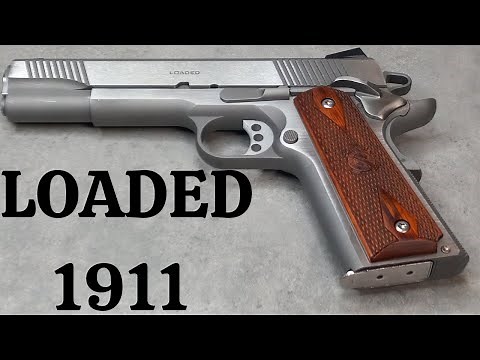 Loaded 1911 .45 Springfield Armory 5" SS