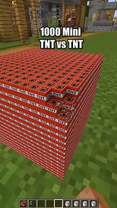 716K views · 289 reactions | Minecraft TNT vs 1000 Mini TNT | Maizen Gaming | Facebook