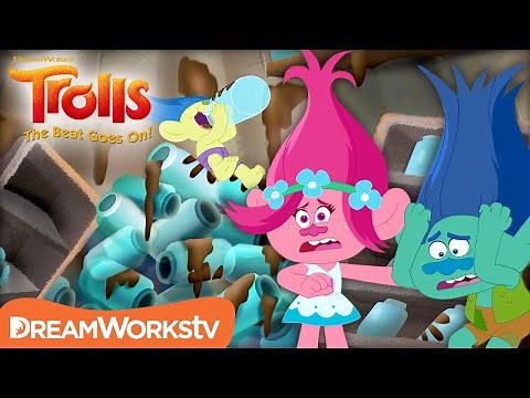 A Tour of Branch's Bunker! | TROLLS: THE BEAT GOES ON!