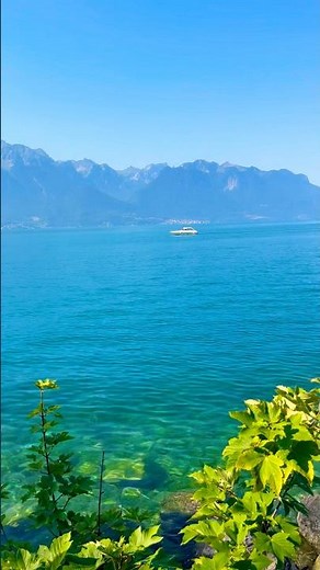 🇨🇭Schweiz - Genfer See #switzerland #mountains #nature #alp #hiking #shorts #schweiz #wanderlust