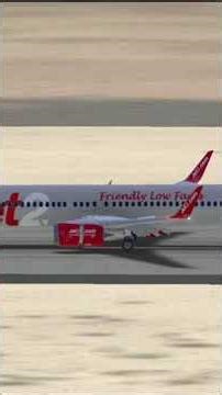 [4K] Jet2 B737-800 | LPL ➝ TFS | Turbulent landing then rapid disappearance #realflighsimulator