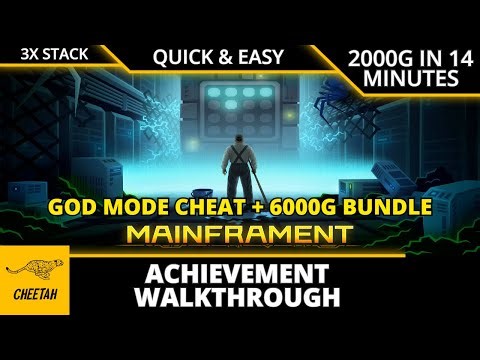 Mainframent - Achievement Walkthrough (2000G IN 14 MINUTES) GOD MODE + 6000G BUNDLE