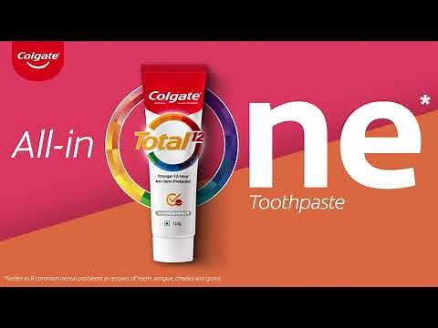 Colgate Total | The All in One Toothpaste | Anti-bacterial Cavity Protection Toothpaste