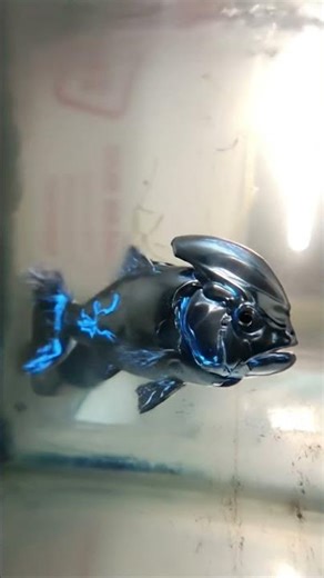 AI made my real pet fish into a robot#gavril#1234