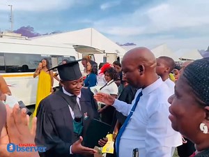 UNESWA GRADUATION: After being officially admitted by His Majesty King Mswati III, UNESWA graduates are celebrating their hard-earned success, sharing heartfelt hugs, proud tears and unforgettable moments with their families. A day of achievement, love, and new beginnings. | Eswatini Observer