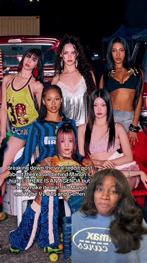 This is a long one I just had to add everything in her because I gots to clock in today unfortunately. The manon situation is deep I am tired of people painting this as a favoritism thing when those girls have brainwashed themselves into thinking being overworked 6/7 days a weeks is “hardwork and normal” it’s border line child labor imo. #katseye #katseye_manon #katseye_daniela