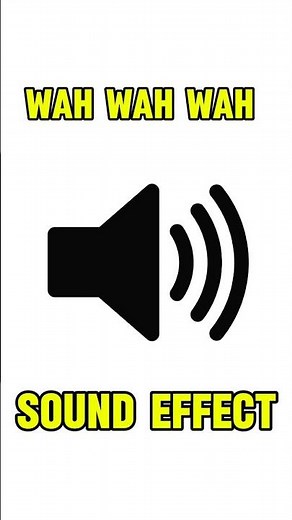 Wah Wah Wah Sound Effect #trending #funny #memes