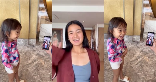 Alex Eala tells Jhong Hilario's daughter Sarina to 'keep going' in Tennis training