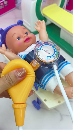 Satisfying With Unboxing Doll First Aid Kit Toys, ASMR Video #shorts