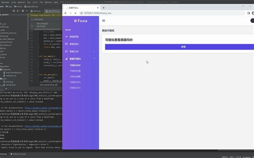 基于Python民宿数据分析系统