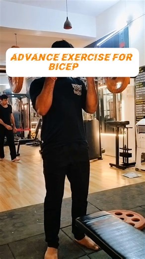 advance exercise for biceps... #gymshorts #motivation #devfitness