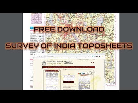Survey of India Toposheets - Free Download | Nakshe portal | SOI Toposheets - Free Download
