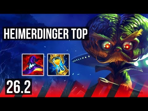 HEIMERDINGER vs YORICK (TOP) | KR Master | 26.2
