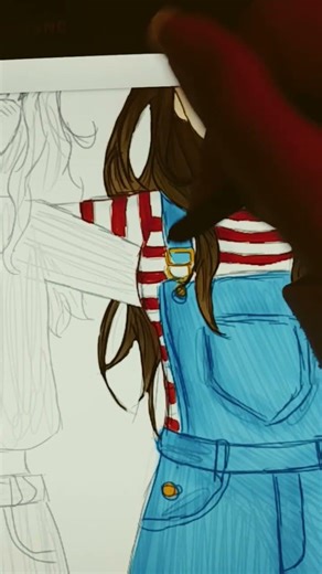 color my drawing part 1 #art #seguimi #drawing #anime #animation #artist