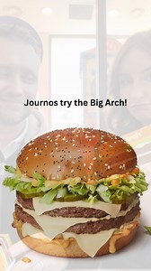 The BRAND NEW Big Arch burger at Maccas is officially Weekender approved ✅ 🍔 We sent two journos over to Panthers McDonald’s to give it a go - and it was so good they brought more back to the office! Have you tried it yet? Let us know what you think! #news #review #food #sydney #maccas @allyhall.00 @nathantaylor87 @mcdonaldsau | The Western Weekender