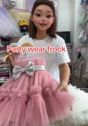 Stylish Party Wear Frocks for Kids