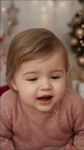 Baby Sings We Wish You a Merry Christmas 🎁 | Santa Baby Sings 🎅