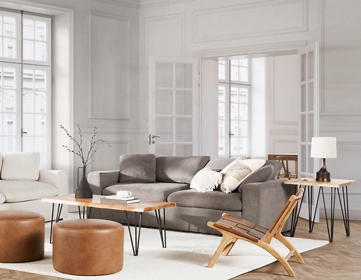 SOFT canapé 3 places contemporain | Structube