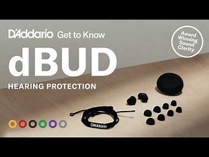 The Best Earplugs for Concerts & Musicians? dBud by D'Addario