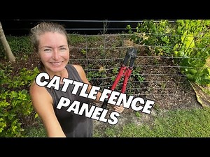 Using Cattle Fence Panels in the Garden