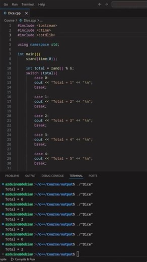 Generating random numbers. #cplusplus