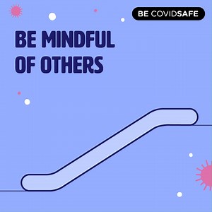 Remember to be mindful of others and keep your distance when you’re out in public. The more space between you and others, the harder it is for COVID-19 to spread. To learn more about the benefits of keeping your distance, visit: https://www.health.gov.au/news/health-alerts/novel-coronavirus-2019-ncov-health-alert/how-to-protect-yourself-and-others-from-coronavirus-covid-19/physical-distancing-for-coronavirus-covid-19 | Australian Government Department of Health, Disability and Ageing