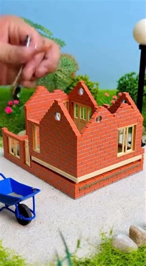 Mini Concrete House Build | So Satisfying!