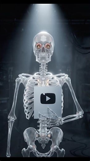 How to make viral skeleton videos 😱 #tutorial