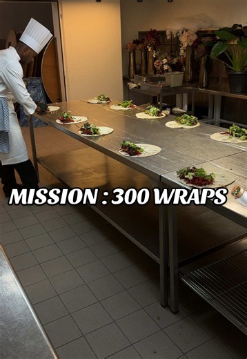 Comment préparer 300 wraps rapidement : mission 300 wraps 🌯