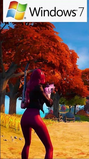Can you play Fortnite on Windows 7 ? #shorts #fortnite #windows7