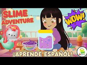 Spanish for kids, Learn Colors & phrases with the Slime Lab! #spanishforkids #bilingualeducation