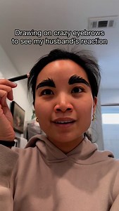 156K views · 2.3K reactions | Not him saying I look like Dragon Ball Z  #prank #eyebrows | Nika Diwa | Facebook